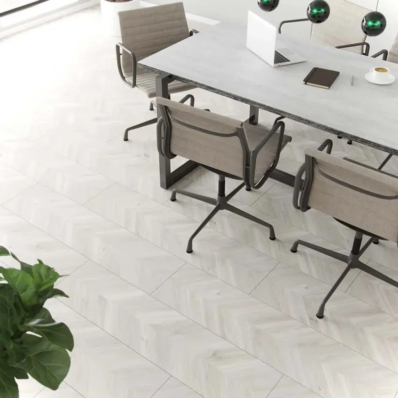 Pavimento SPC Agadir grigio chiaro sp 4+1 mm 128x29,5 cm Voordeelprijs