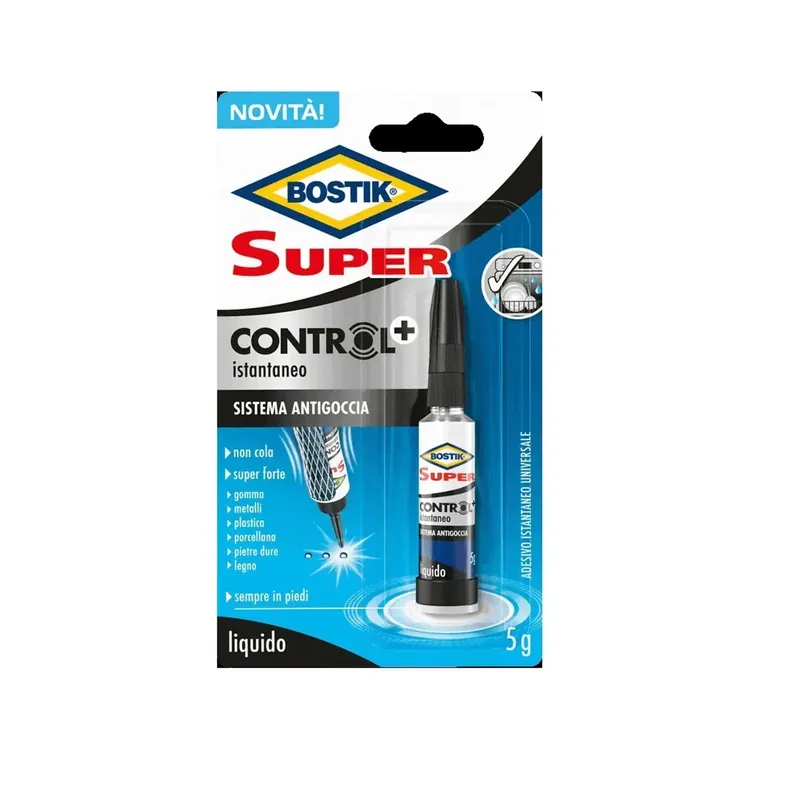 Colla istantanea Bostik Super Control+ 5 g Weekendaanbieding