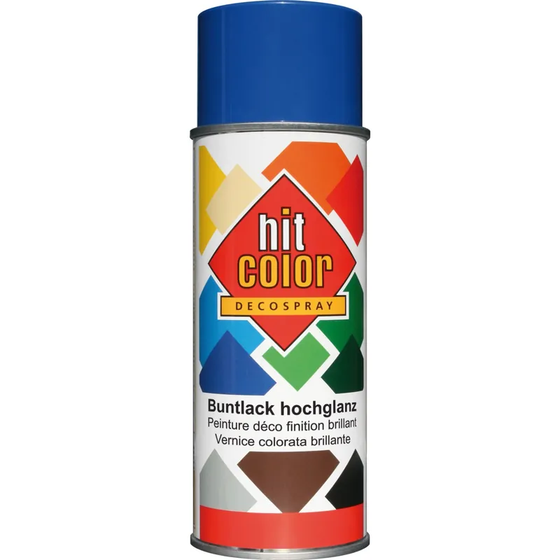 Vernice spray colorata brillante blu genziana 400 ml Exclusieve Aanbieding