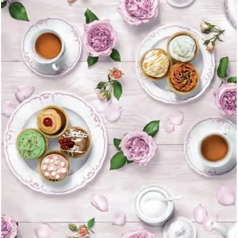Tovaglia Tea time al taglio Voordeelprijs