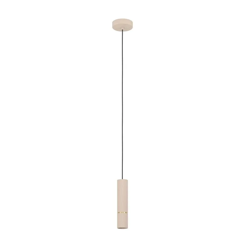 Koopje Lampadario a sospensione LED Eglo Caminia Ø6xH110 cm acciaio ottone sabbia