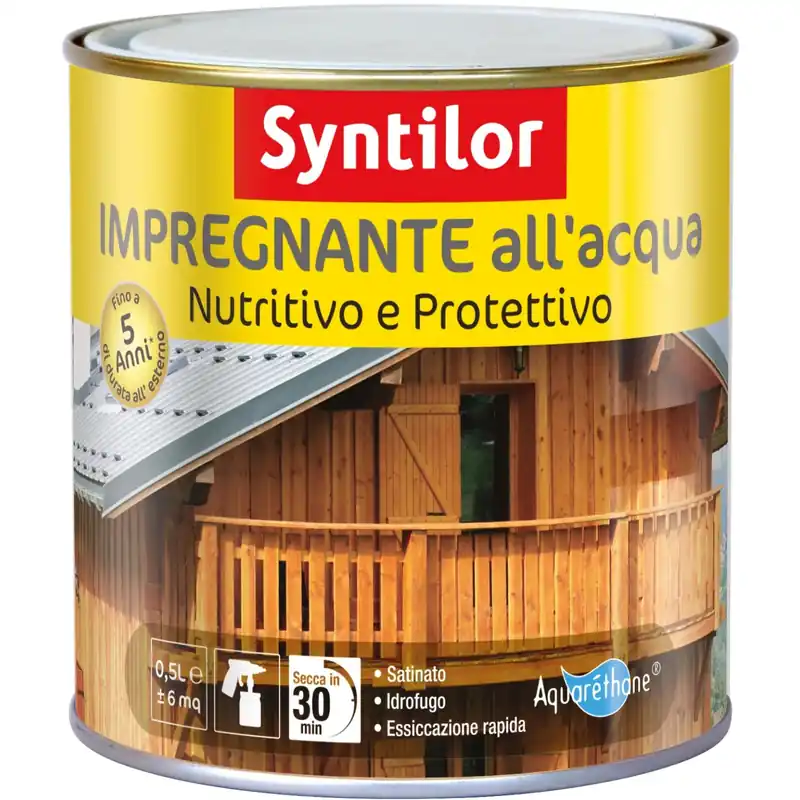 Hoge Kwaliteit Impregnante per legno ad acqua effetto incolore 0,5 l