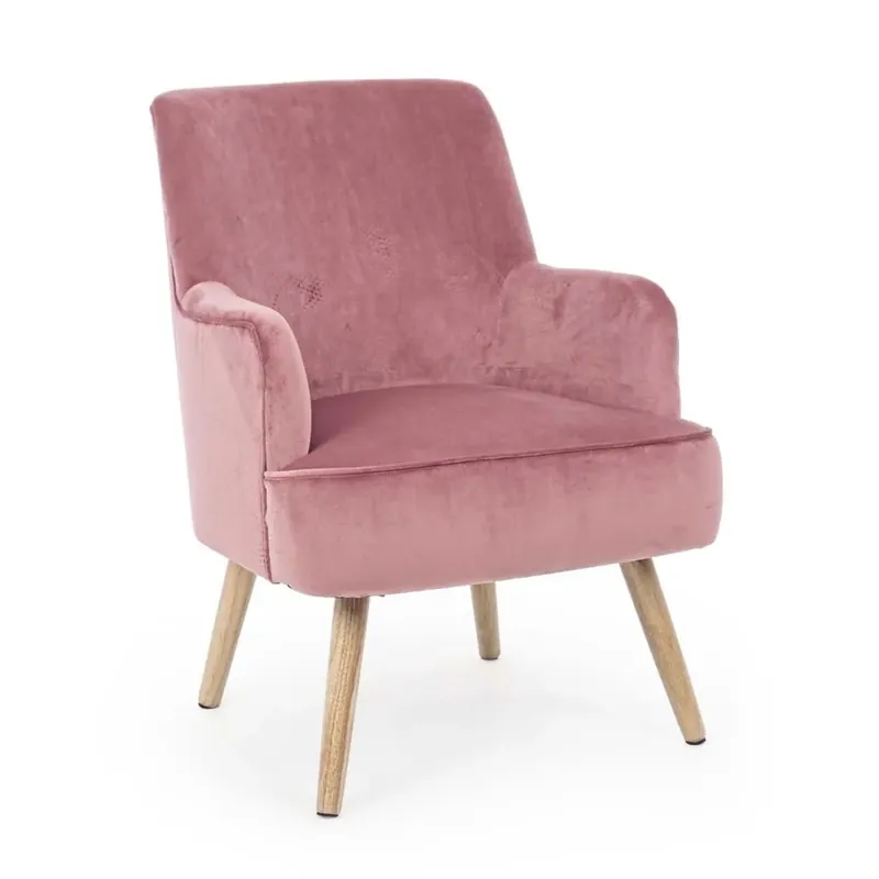 Poltrona Adeline rosa antik Shop Nu