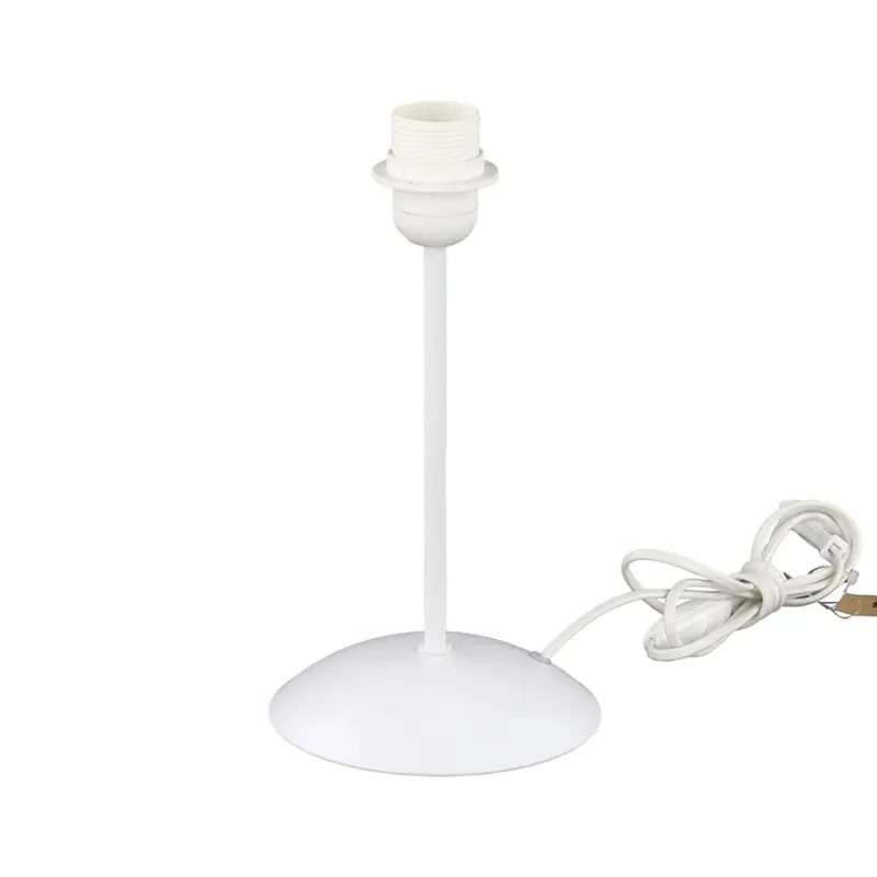 Base per lampada da tavolo 1xE27 210x130x130 mm bianca Gereduceerde Prijs