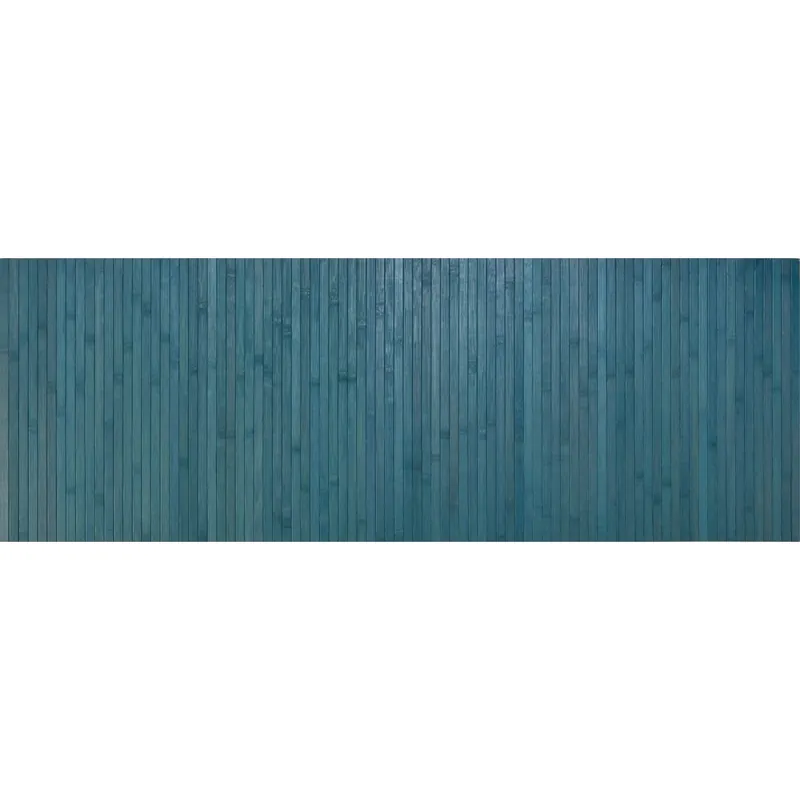 Koopje Tappeto in bamboo 50x240 cm blu-grigio