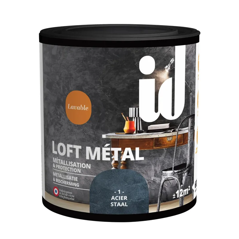 Beperkte Voorraad Loft Metal metallizzazione acciaio