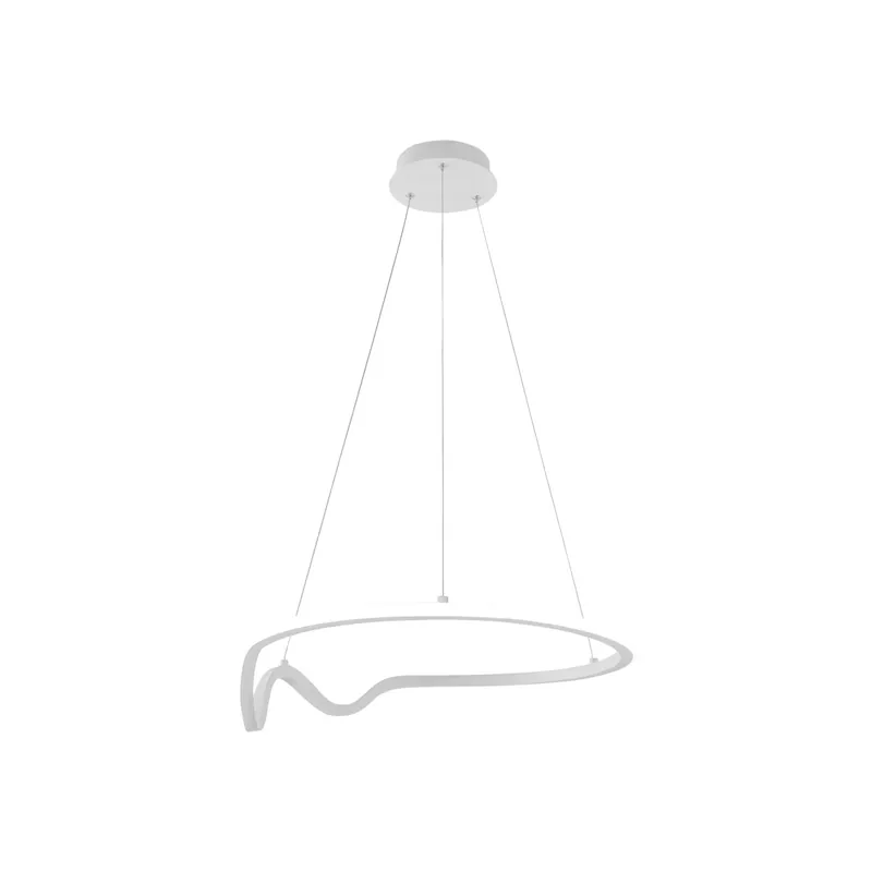 Sospensione LED Aly D51 cm 32W 3000-4000-6000K da switch bianco Direct Verzonden