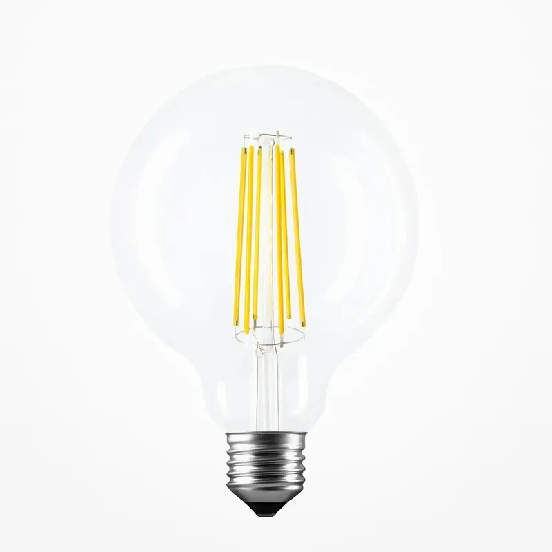Gecertificeerd Lampadina LED filamento sfera clear E27 10W 1200 lumens