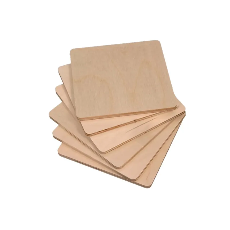 Sottobicchiere quadrato 12x12x0,6 cm Hoge Kwaliteit