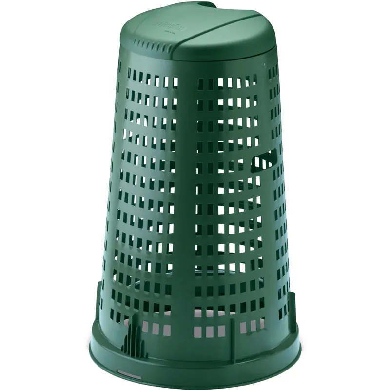 Lage Kosten Trespolo portarifiuti con coperchio Stefanplast 100 l verde