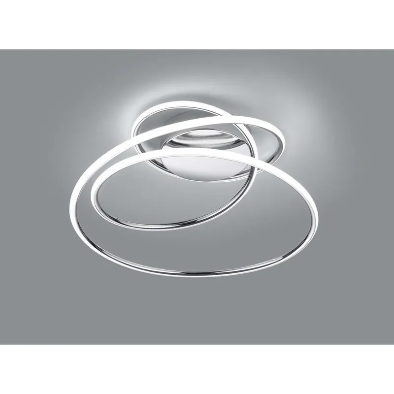 Merkproduct Plafoniera LED Bologna dimmerabile 5100 lm Bianco Neutro cromo Ø50 cm