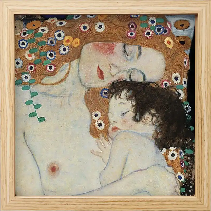 Stampa Incorniciata Klimt Three Ages Gratis Retour