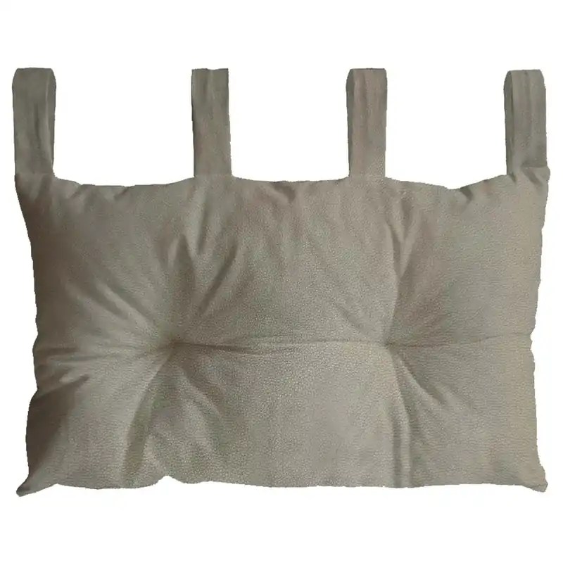 Testiera letto ecopelle ecru 45x70 cm Laatste Kans