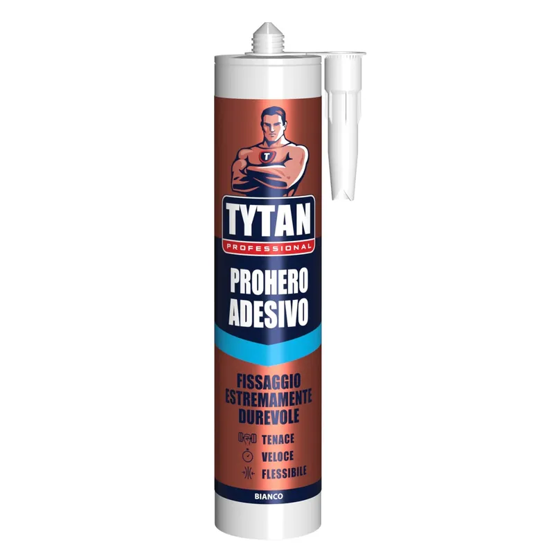 Adesivo Tytan Prohero multifunzione bianco 290 ml Lage Prijs