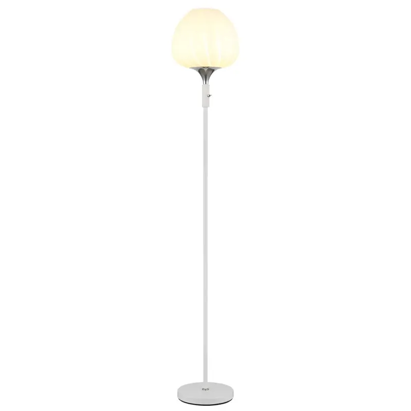Dagaanbieding Piantana Maxy Ø 29 x 165 cm metallo bianco satinato