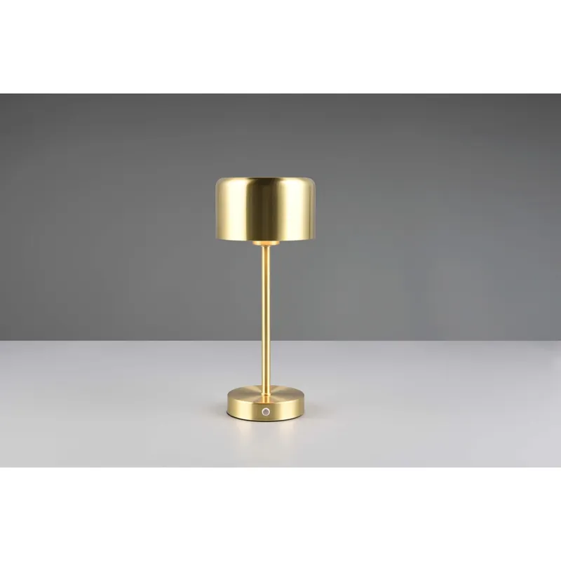 Finale Uitverkoop Lampada tavolo Jeff 120 lm 1,5W Bianco Caldo metallo color ottone H 30 cm
