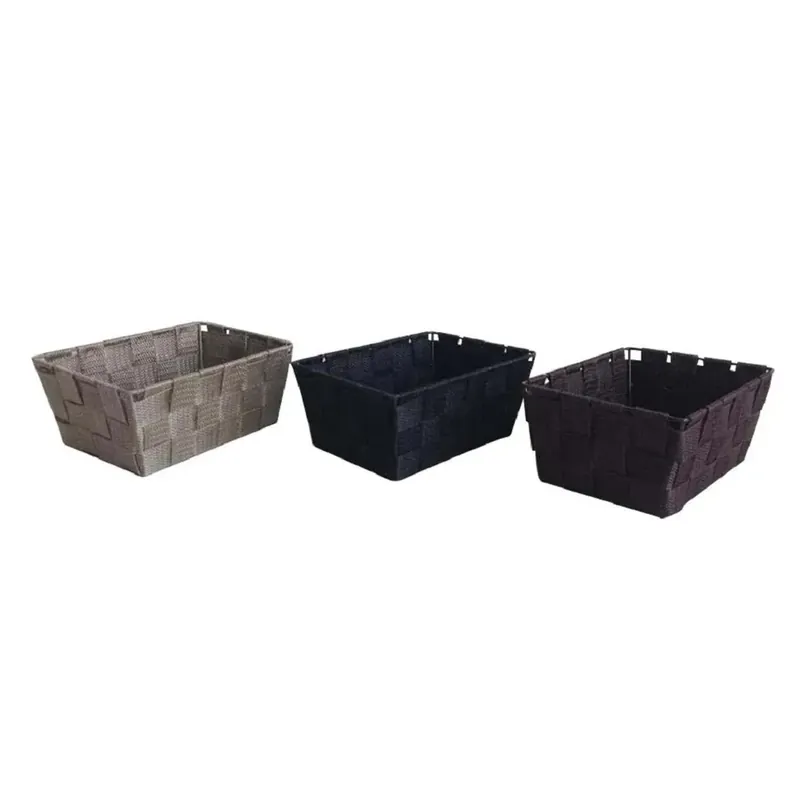 Cestini organizer per armadio 18x14 cm H 8 cm assortiti Weekendaanbieding