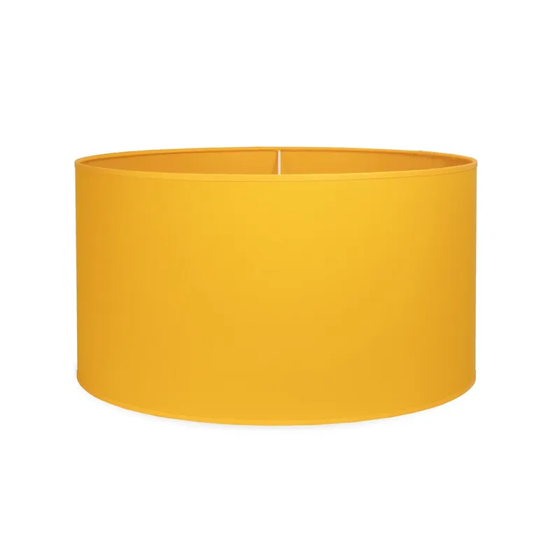 Veilige Betaling Paralume giallo per lampada a sospensione o da terra E27 H25 Ø45