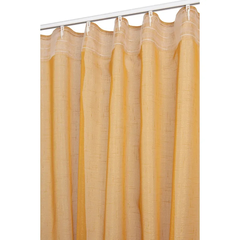 Tenda arredo Elaura L135 x H300 cm, giallo oro Finale Uitverkoop