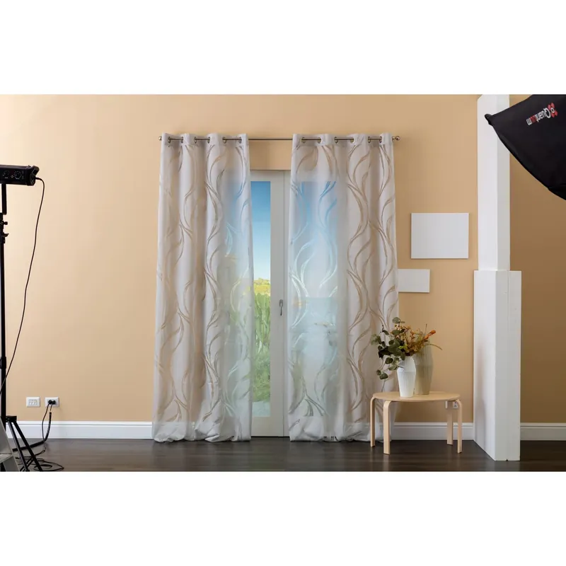 Tenda arredo Shinna L 140 x H 280 cm grigio Finale Uitverkoop