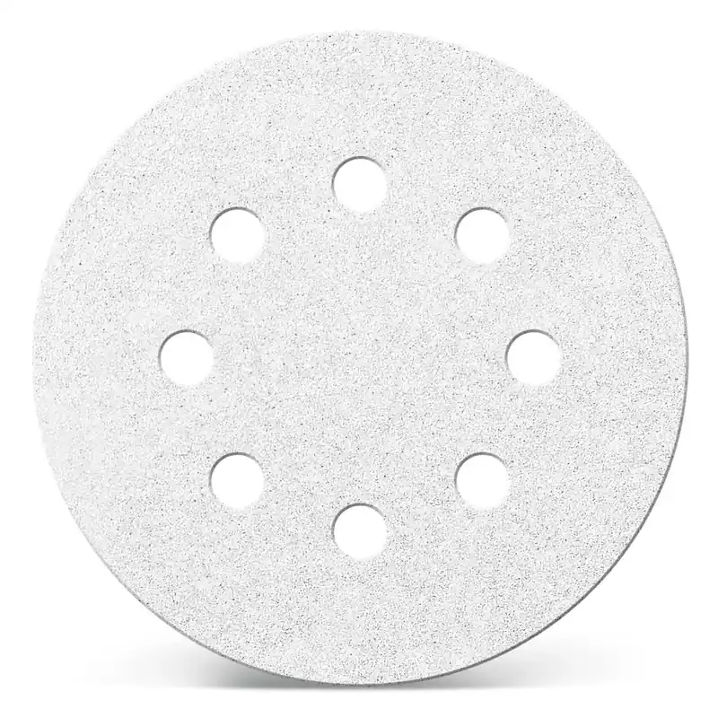 Beperkt Aanbod Dischi abrasivi 8 fori grana 120 Ø125 mm attacca e stacca 6 pz