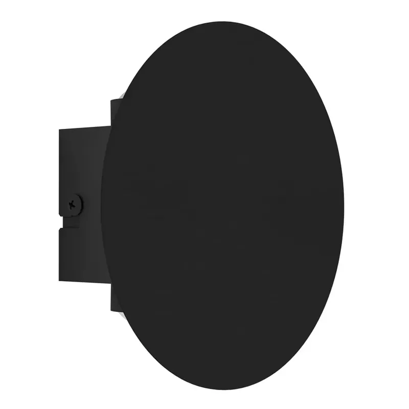 Applique LED Talamello 500 lm bianco caldo Ø 15 x 4 cm nero Tijdelijk Beschikbaar