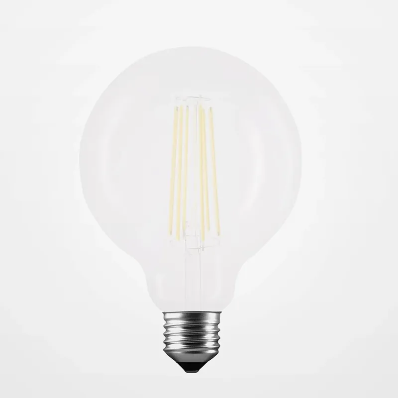Lampadina LED filamento sfera frost E27 10W 1200 lumens Betrouwbaar