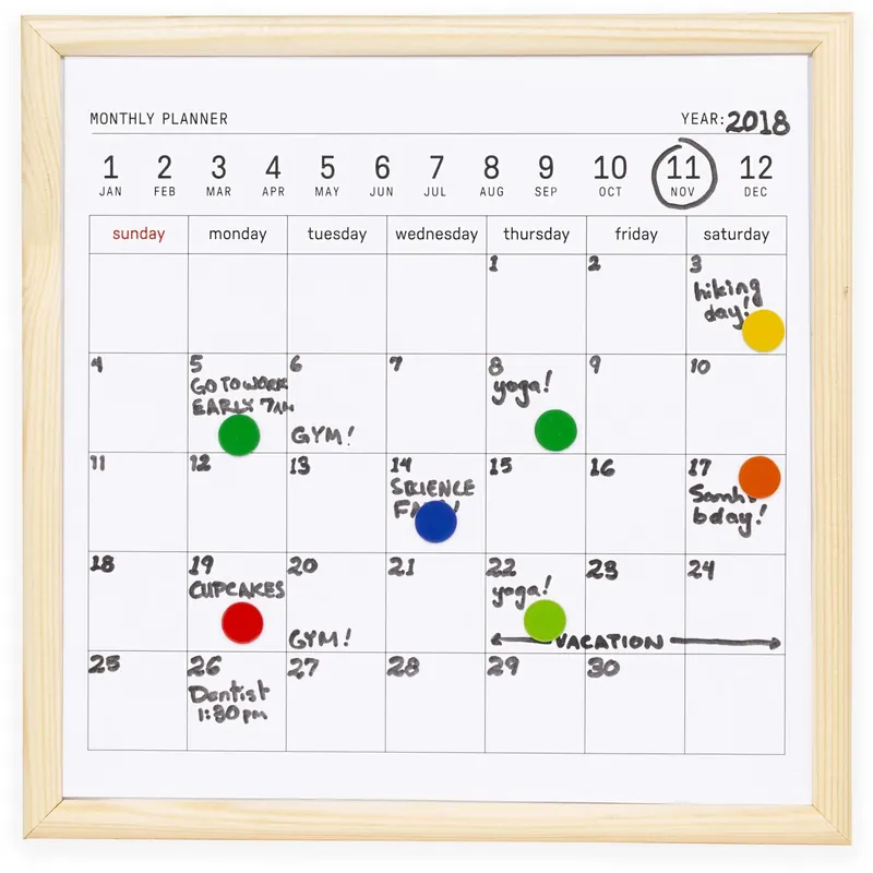 Mini lavagnetta calendario Flitsaanbieding