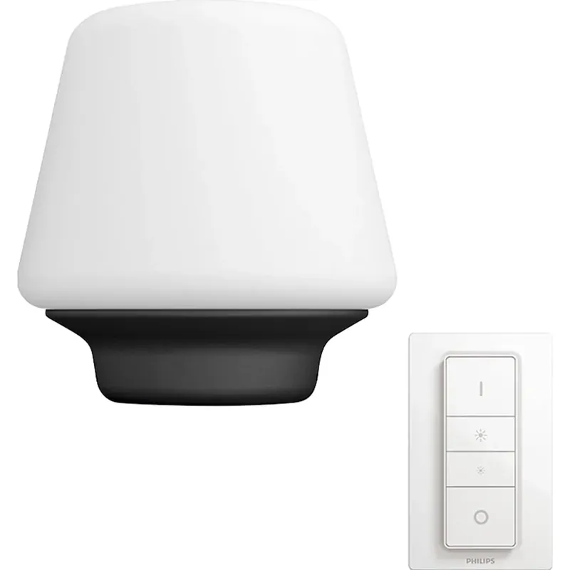Philips Hue lampada da tavolo LED Wellness con telecomando Dimmer Switch Seizoensaanbieding
