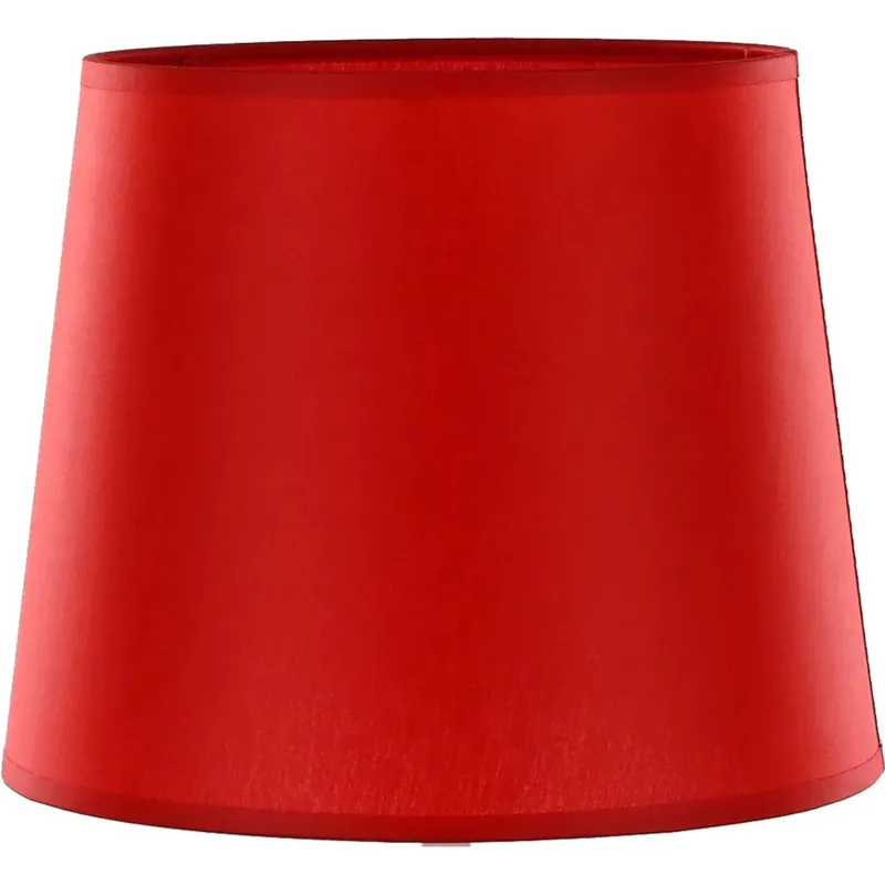 Meest Verkocht Paralume per lampada da tavolo 1xE27 95x240x240 mm rosso