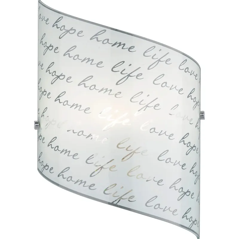 Applique Trio Poesia 22x30 cm bianco Alleen Vandaag