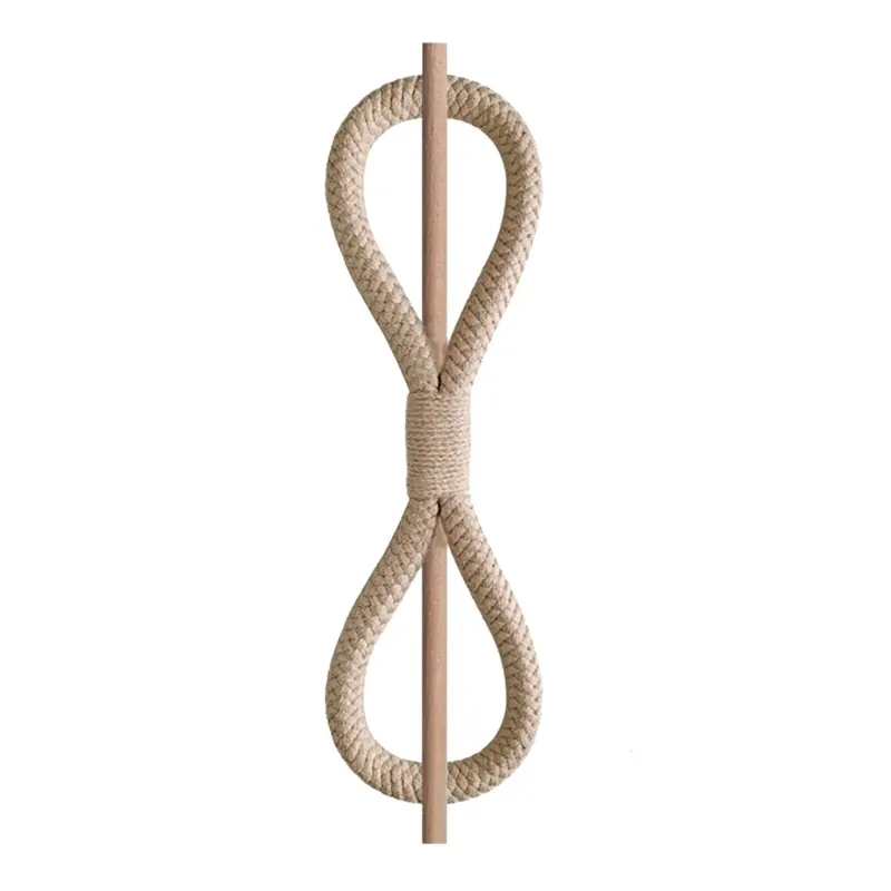 Fermatende infinito in cotone champagne 20 cm Koop Vandaag