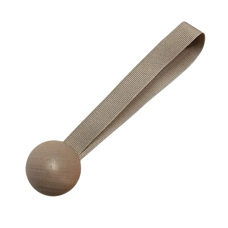 Bestel Nu Fermatende calamita semisfera in legno tortora 4x4 cm