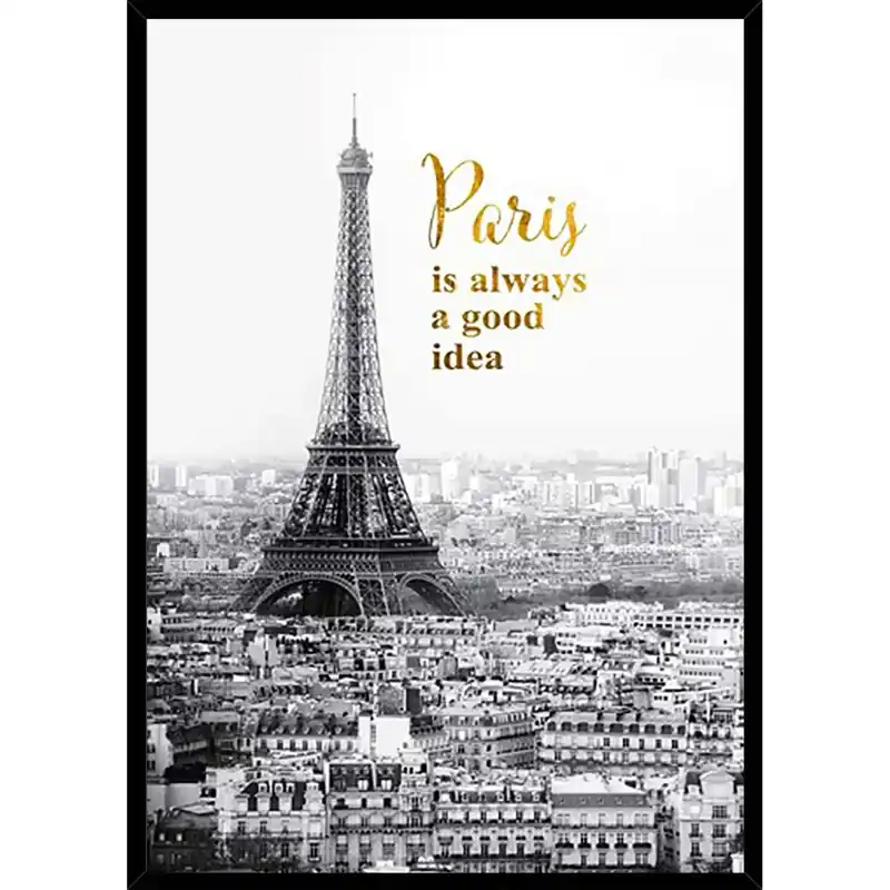 Stampa con cornice Forever Paris 50x70 cm Koop Vandaag