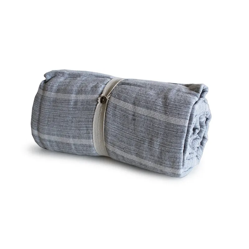 Rechtstreeks Van De Fabrikant Copritutto rigato colore grigio 250x250 cm
