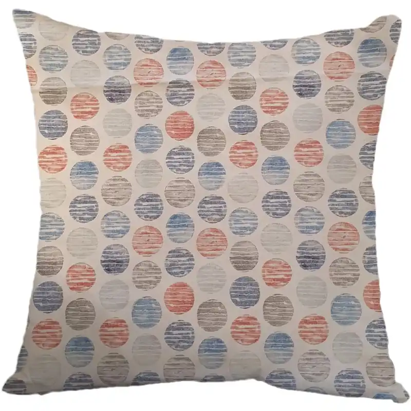 Fodera per cuscino fantasia pois multicolor 40x40 cm Goedkoop