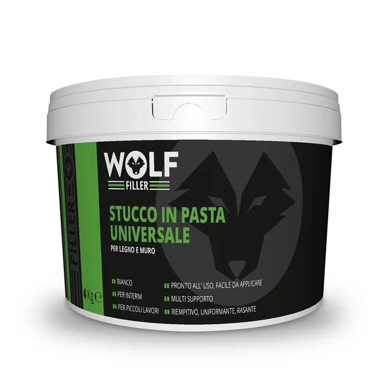 Actieprijs Stucco pasta legno muro per interno bianco 4 Kg