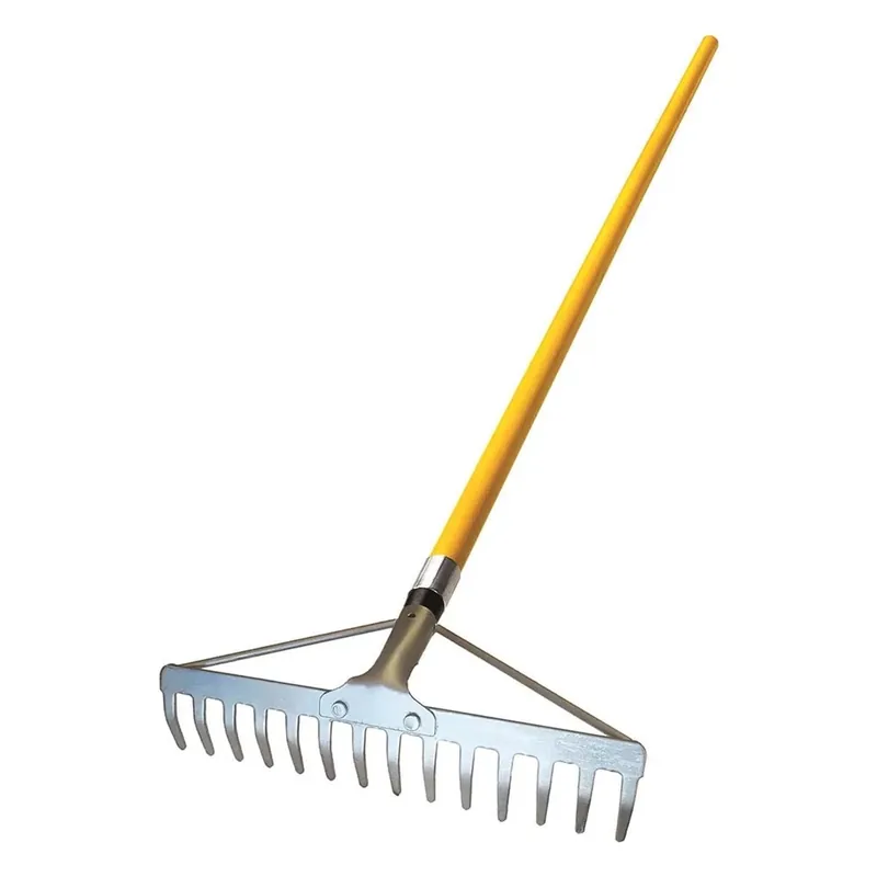 Nieuw Rastrello 14 denti con manico in fibra ultraleggero L 150 cm