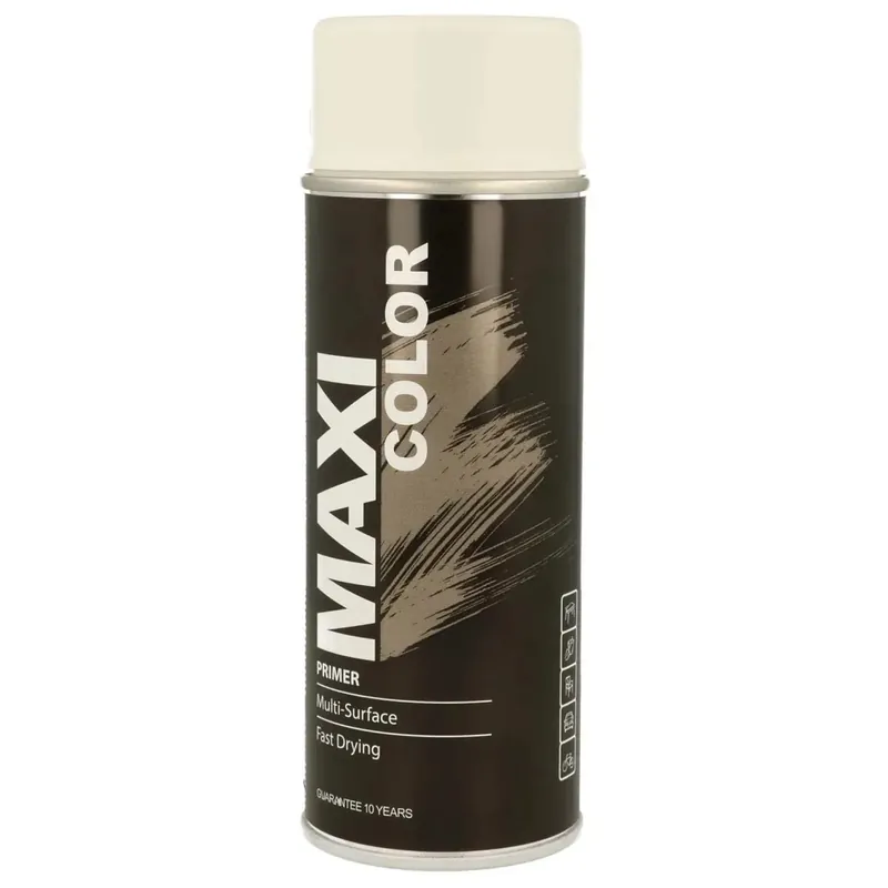 Primer Spray per superfici Maxi Color Bianco 400 ml Gecertificeerd