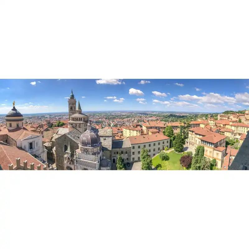 Hete Deal Stampa su tela Città di Bergamo 40x120 cm