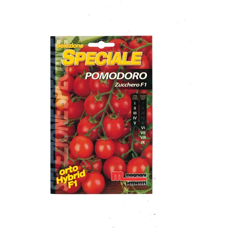 Semi ibridi pomodoro zucchero 100 g Merkproduct