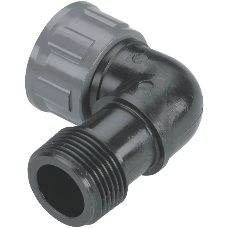 Gardena raccordo valvola a L (1"F x 1"M) Uitverkoop