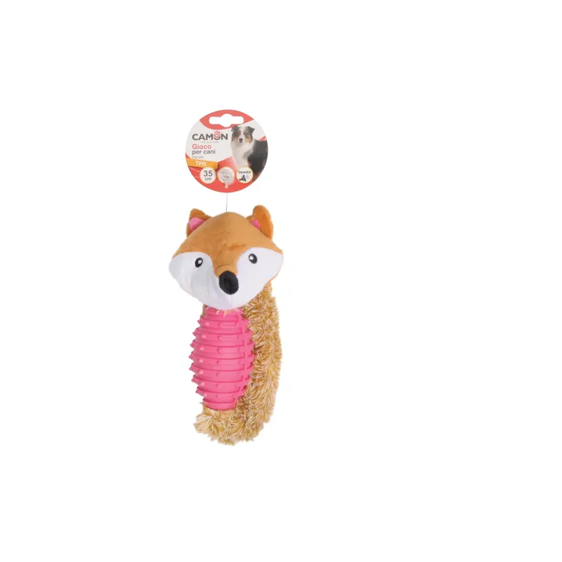Dagaanbieding Gioco per cane plush con palla TPR 35 cm