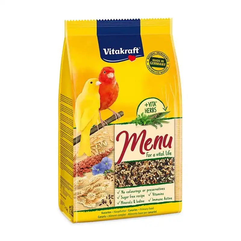 Koop Vandaag Mangime per canarini Vitakraft Menu 1 kg