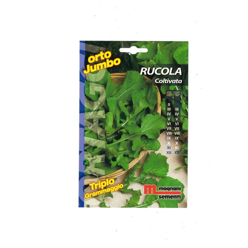 Tijdelijk Beschikbaar Semi orto Jumbo Rucola Coltivata