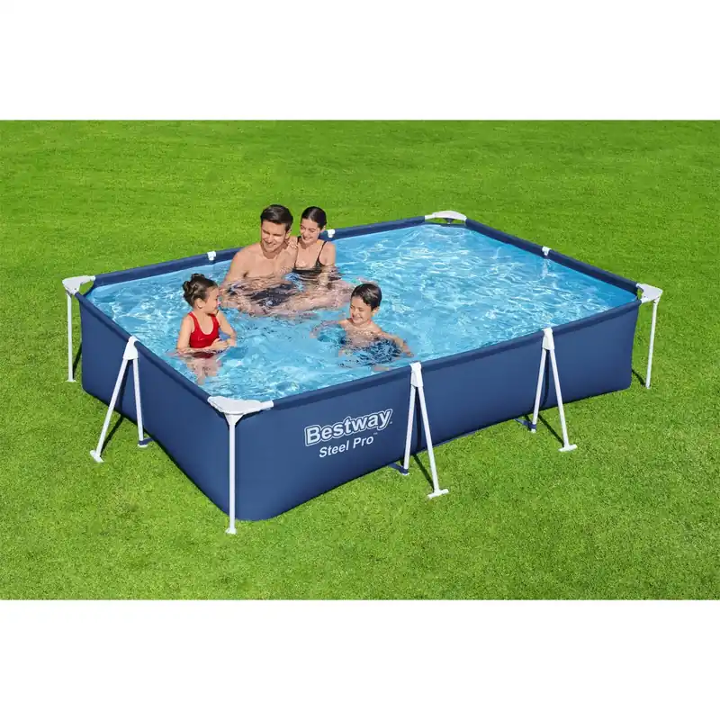 Piscina fuori terra tubolare in pvc/acciaio Bestway SteelPro Frame 300x201x66 cm Nieuw