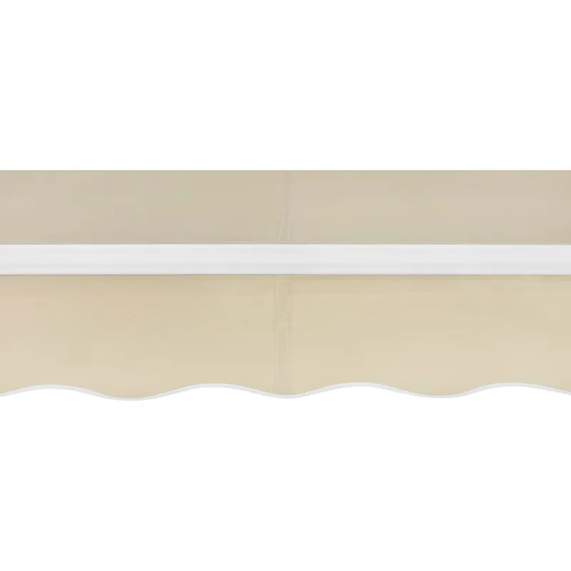 Tenda da sole a braccio reclinabile 395x250 cm beige Favoriet