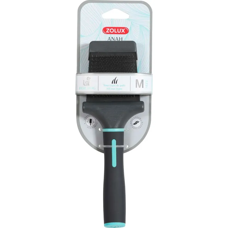 Cardatore doppio flessibile cane Anah M 21x7,2x5,5 cm Fabrieksprijs