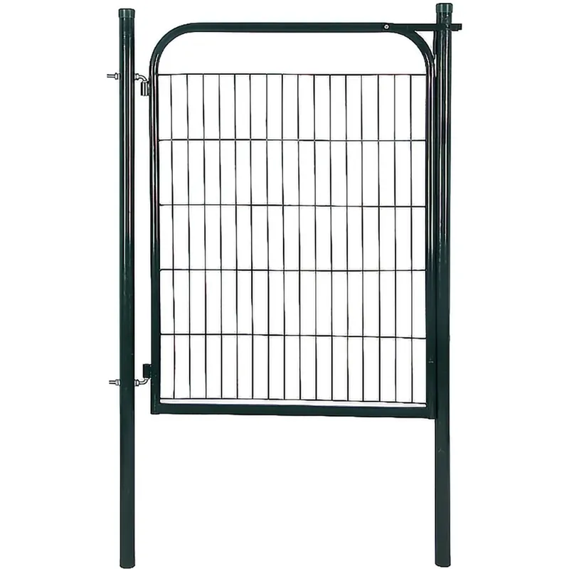 Merkproduct Cancello pedonale in metallo 1x1,53 m verde