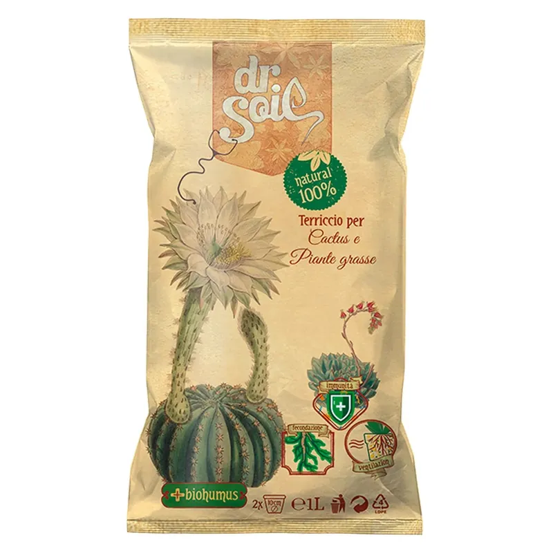 Koop Online Terriccio per piante grasse e cactus Dr.soil 1 l